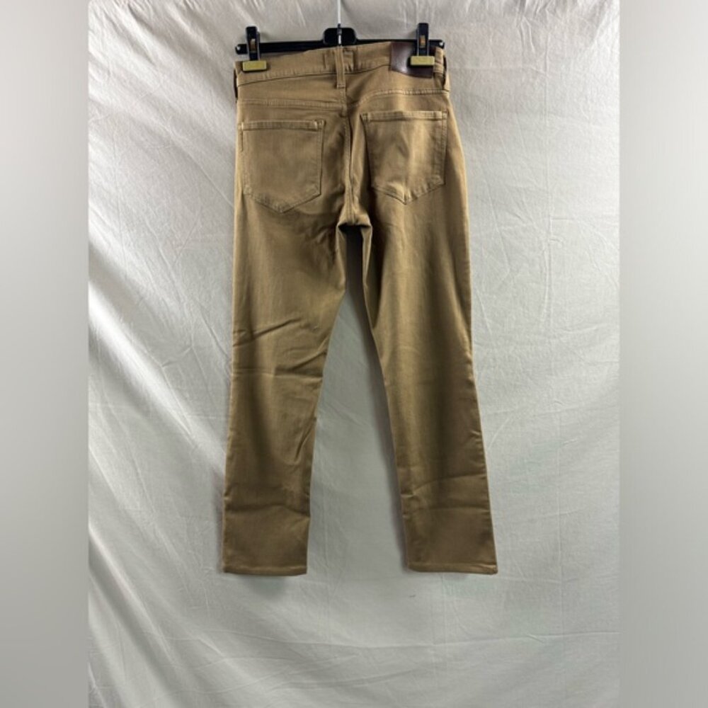Paige Federal Pants Mens Brown Tan Stretch Straight 28 x 29 - Picture 3 of 6